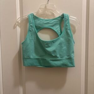 NVGTN Women's Mint Green  Eclipse Seamless Sports Bra Size XL No Padding